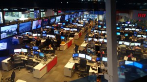 Im Newsroom von CNN