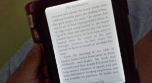 Und einsam glimmt der E-Reader in der Nacht ...